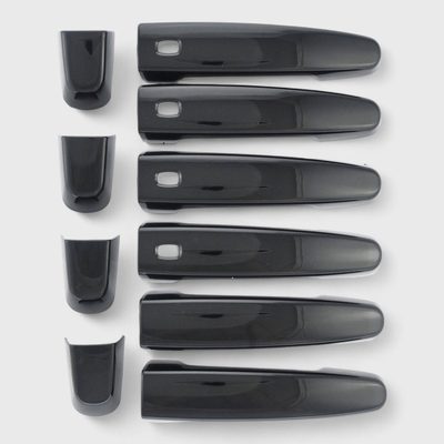 2017-2023 GMC Acadia Door Handle Cover Gloss Black 10Pcs ABS Plastic