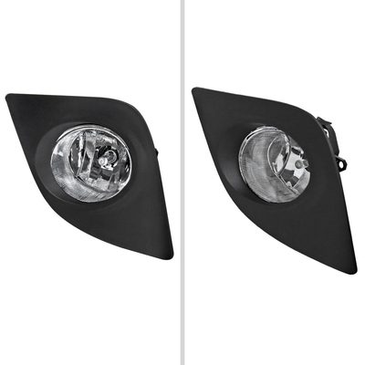 2014-2016 Toyota Corolla H16 Fog Lights Kit Chrome Housing/Clear Lens