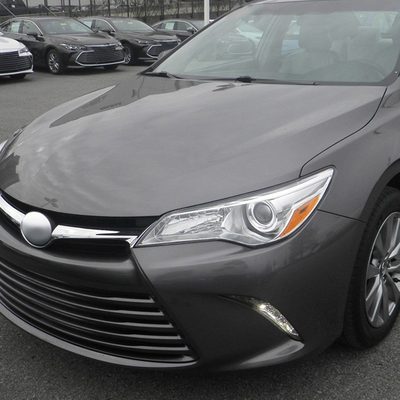 2015-2017 Toyota Camry Projector Headlight Amber Reflector -Driver Side Chrome