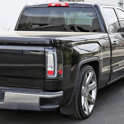 2014-2018 GMC Sierra 1500/2500/3500HD Mud Flap Splash Guards Single Rear Wheel