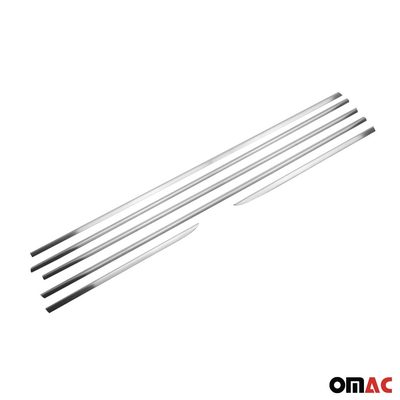 2010-2013 Lexus GX 460 Window Molding Trim Streamer Brushed Stainless Steel Silver 6x