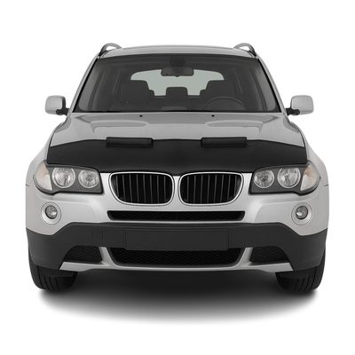 2004-2010 BMW X3 E83 Car Bonnet Mask Hood Bra Half Black