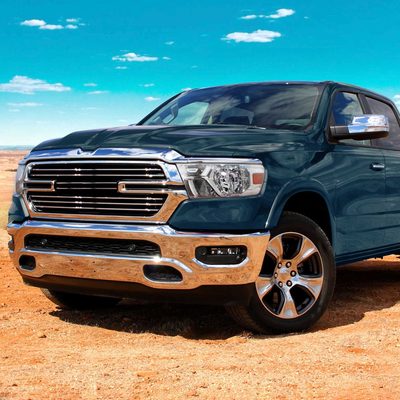 For Dodge RAM 1500 2019-2024 Factory Style Crystal Headlight Driver Side Only Chrome Housing Clear Lens