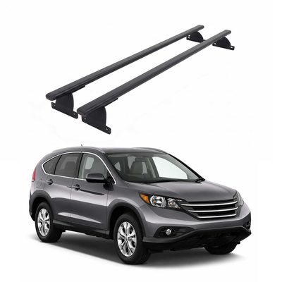 2012-2016 Honda CR-V Roof Rack Cross Bars Luggage Carrier Steel Black 2 Pcs