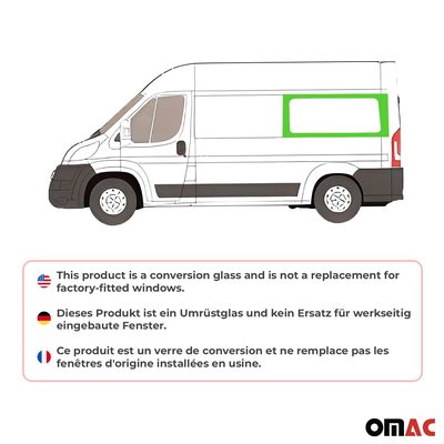 2014-2024 RAM ProMaster Window Glass Rear Left Side L2