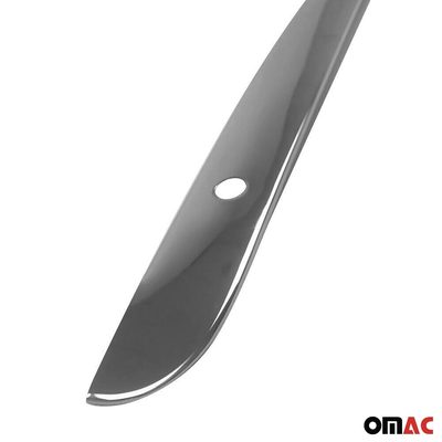 2004-2006 Mitsubishi Lancer VII Rear Trunk Molding Trim Stainless Steel Silver 1Pc