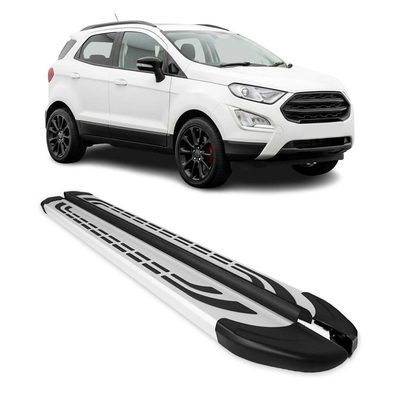 2013-2017 Ford EcoSport Running Boards Side Steps Silver