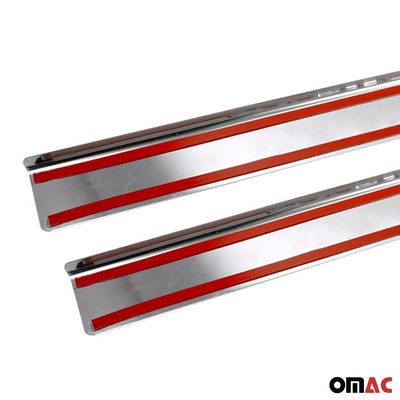 2010-2013 Ford Transit Connect Door Sill Scuff Plate Scratch Protector Stainless Steel