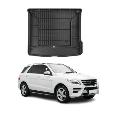 2012-2015 Mercedes ML Class W166 Premium Cargo Liner Trunk Mat All Weather Heavy Duty Black