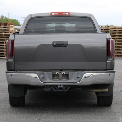 2007-2013 Toyota Tundra Sequential Red LED Bar Tail Lights Glossy Black/Clear