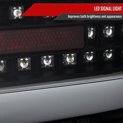 2008-2017 Mitsubishi Lancer / 2008-2015 Lancer EVO X LED Tail Lights Matt Black