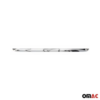 2012-2019 Fiat 500 Rear Trunk Molding Trim Stainless Steel Silver 1Pc