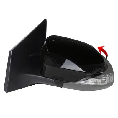 2014-2018 Toyota Corolla Black 7Pin Heated Side Mirror LED Turn Signal Driver