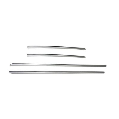 2016-2021 Hyundai Tucson Side Door Molding Trim Skirt Garnish Stainless Steel Silver