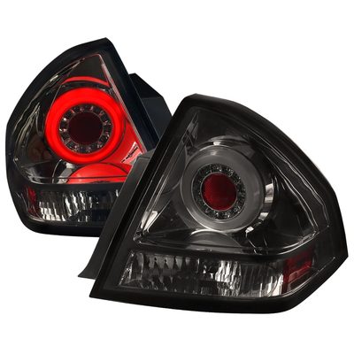 2006-2013 Chevy Impala/ 2014-2016 Impala Limited LED Tail Lights Chrome/Smoke