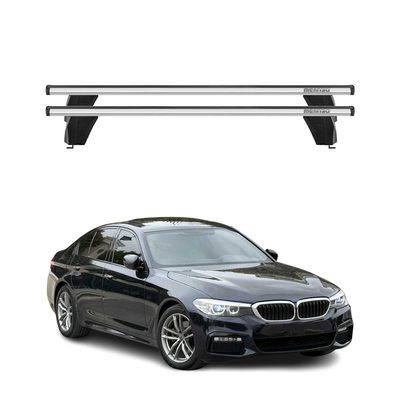2019-2024 BMW 5 Series G30 Sedan 2017-2023 / M5 F90 Roof Rack Cross Bars Silver