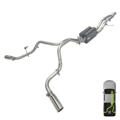Suburban/Yukon, 2015-2020, 5.3L, Clamp/on - MPI Exhaust Cat-Back Dual Exhaust Kits