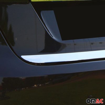 2011-2019 Ford Fiesta Rear Trunk Lid Molding Trim Stainless Steel Silver 1Pc