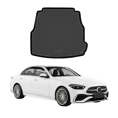 OMAC Cargo Mats Liner for Mercedes C Class W206 2022-26 AMG Trunk Mat TPE Black