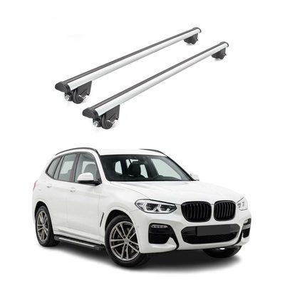 2018-2024 BMW X3 G01 Roof Rack Cross Bars Silver