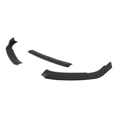 2018-2020 Honda Accord Matte Black Polypropylene 3Pcs Front Bumper Lip