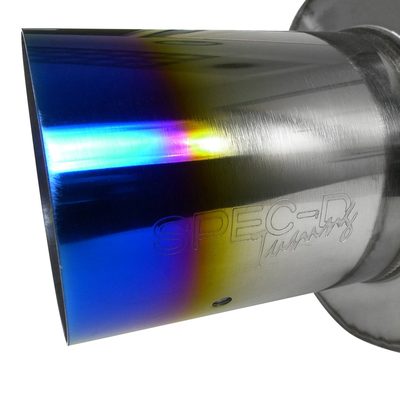 1998-2002 Honda Accord N1 Style Catback Exhaust System Burnt Tip