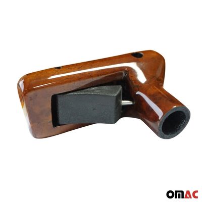 BMW E87 E90 E91 E92 E93 X3 X5 Gear Shift Knob Shifter Wooden Automatic T-Handle