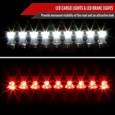 2004-2008 Ford F-150 LED 3rd Brake Light Chrome Housing/Smoke Lens