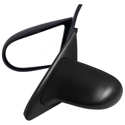 1992-1995 Honda Civic Coupe/Hatchback Black Manual Adjustable Spoon Mirrors