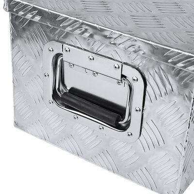 Universal 30" Heavy Duty Aluminum Truck Tool Box w/ Side Handles Lock & Keys