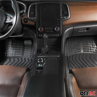 2023-2024 Acura Integra Universal Floor Mats Liner All Weather 3D Black Waterproof 4Pcs
