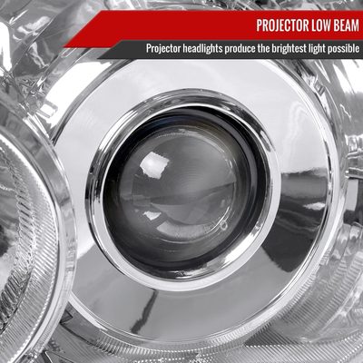 2006-2009 Toyota 4Runner SR5 Limited Projector Style Headlights Chrome/Clear