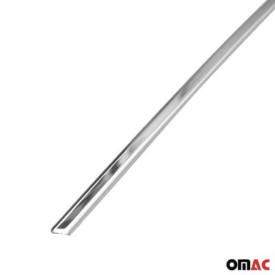 2012-2015 Honda Civic Rear Trunk Tailgate Door Handle Cover Silver 1Pc Stainless Steel