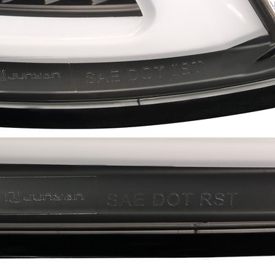 2006-2008 Lexus IS250/IS350 LED Tail and Trunk Lights Matte Black/Clear Lens