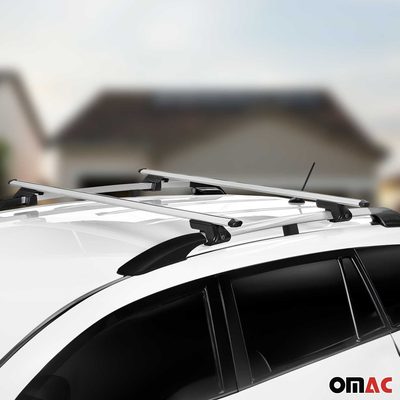 2004-2010 VW Touareg Roof Racks & Roof Rack Rails Silver