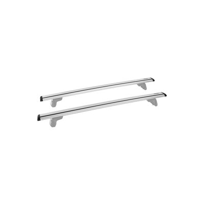 Yakima Baseline Towers w/ 2 60-Inch Jetstream Silver Bars 8000162&YAK-8006122&YAK-8006122&YAK-8000429