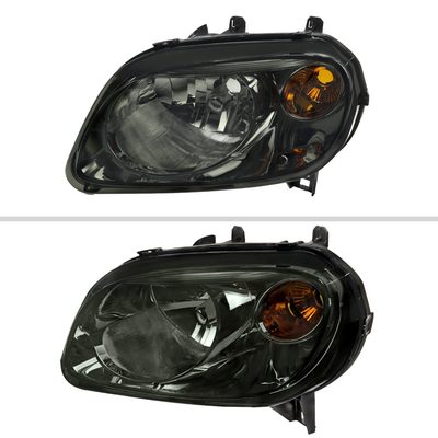 2006-2011 Chevrolet HHR Factory Style Headlights Chrome Housing/Smoke Lens