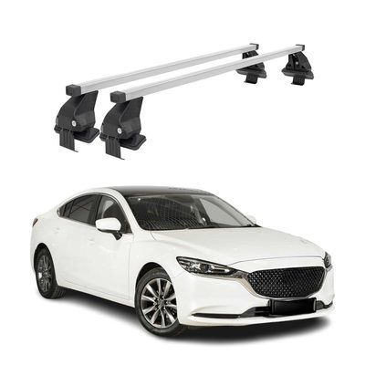 2018-2021 Mazda 6 Roof Rack Cross Bars Silver