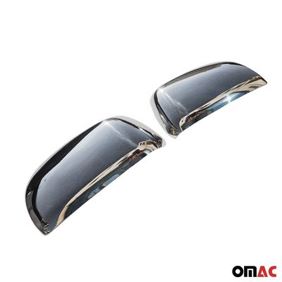 2006-2009 Toyota RAV4 Side Mirror Cover Caps Stainless Steel Silver 2 Pcs