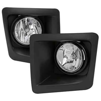 2014-2015 GMC Sierra 1500 H3 Fog Lights Chrome Housing/Clear Lens