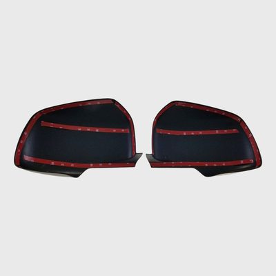 2009-2020 Dodge Journey Mirror Cover Caps Gloss Black 2Pcs ABS Plastic