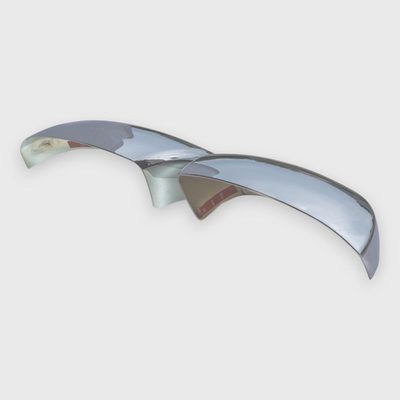 2016-2021 Hyundai Tucson Mirror Cover Caps Chrome 2Pcs ABS Plastic