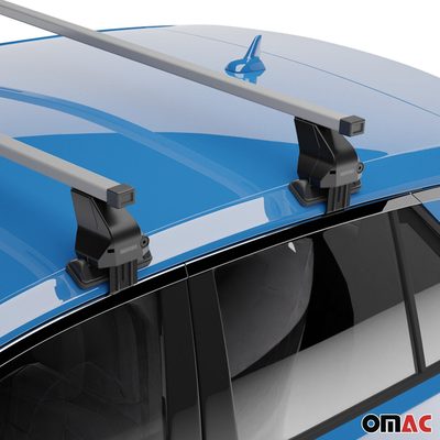 2001-2008 Audi A4 B6 B7 Sedan Roof Rack Cross Bars Luggage Carrier 2 Pcs