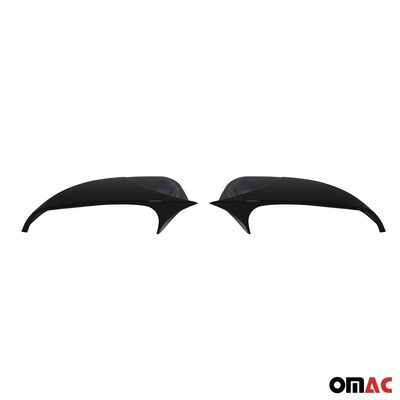 2014-2018 BMW 5 Series F10 F11 F18 2014-2018 FL Side Mirror Cover ABS Black Gloss 2Pcs