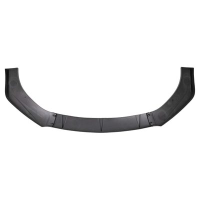 Universal Glossy Black/Red Trim Polypropylene 3Pcs Bumper Lip Spoiler Set