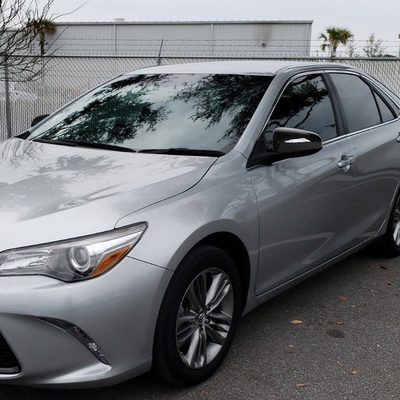 2015-2018 Toyota Camry Glossy Black 5Pin Heated Side Mirror Passenger Side