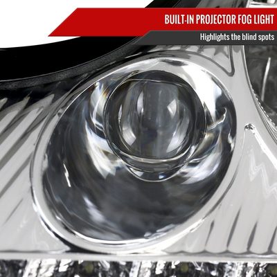 1997-2004 Porsche Boxster 986/911 996 LED Light Headlights LED Signal Chrome
