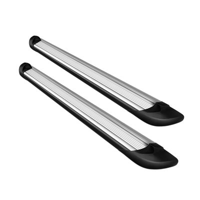 Black Horse Transporter Polished Aluminum Running Boards TR-G385S