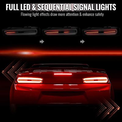 For Chevrolet Camaro 2016-2018 Full LED Tail Light Sequential Signal For OE LED