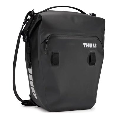 Alforjas Thule Shiel Commuter Pannier color Negro de 22L